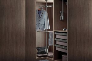 KỆ XOAY GÓC TỦ QUẦN ÁO 270° 3 TẦNG XM.270C